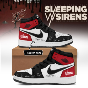 Sleeping With Sirens An Ending In Itself Tribute Shoes Gift For Concert Lovers