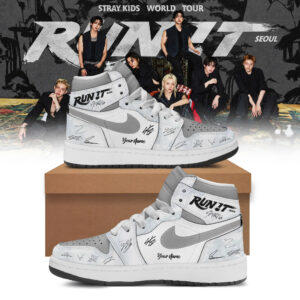 Stray Kids Run It World Tour 2026 Limited Custom Sneaker Collection