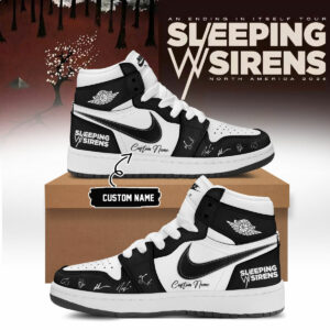 Sleeping With Sirens An Ending In Itself Signature Tour Sneakers Gift For Dedicated Supporters
