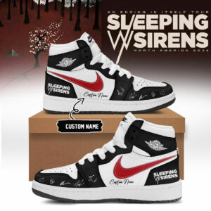 Sleeping With Sirens An Ending In Itself Band Tribute Shoes Gift For Rock Collectors