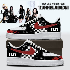 Itzy Tunnel Vision World Tour 2026 Low Top Sneakers