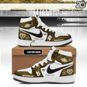 Bigbang 20Th Anniversary World Tour Air Force 1 Style Sneakers