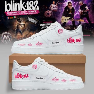 Blink182 Europe Concert Casual Lifestyle Sneakers