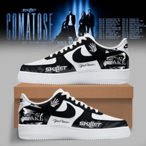 Skillet Comatose 20 Years Custom Air Force 1 Sneaker Collection