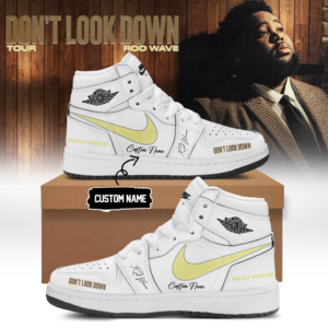 Rod Wave Dont Look Down Tour 2026 Premium Tour Shoes Gift For Hip Hop Fans