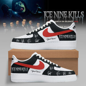 Ice Nine Kills March In Silence Horror Theme Sneakers