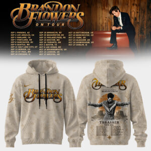 Brandon Flowers On Tour 2026 Premium Concert Hoodie Collection