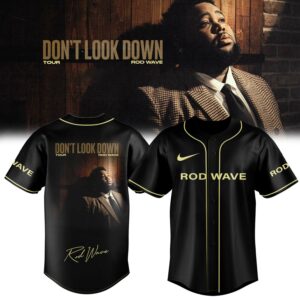 Rod Wave Dont Look Down Tour 2026 Premium Baseball Jersey Gift For Music Lovers