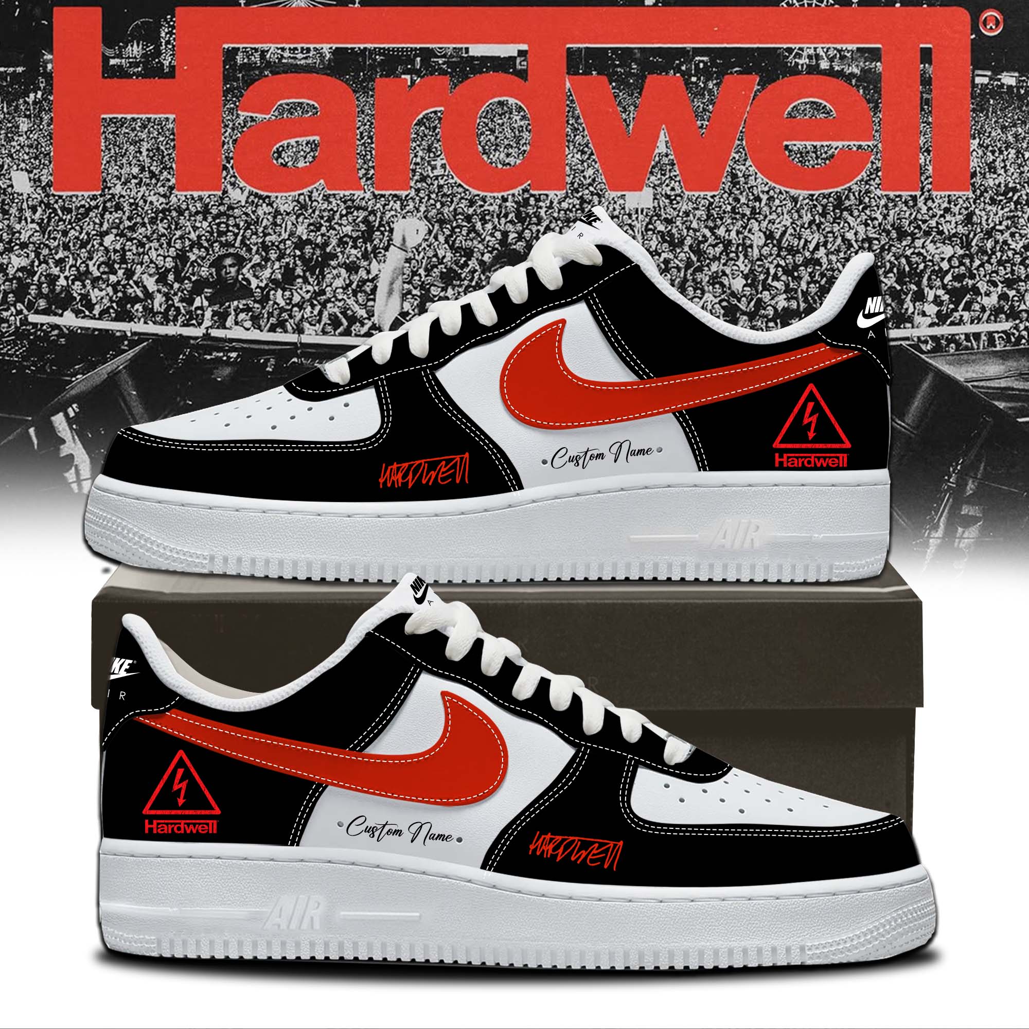 Hardwell Concert Series Fashion Sneakers