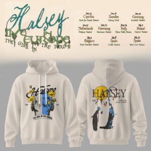 Halsey The Girl In The Tower Europe Tour Limited Concert Hoodie