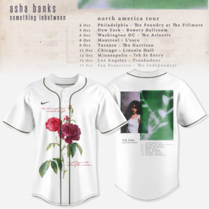 Asha Banks Something Inbetween Tour Premium Baseball Jersey