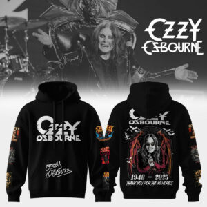 Ozzy Osbourne Prince Of Darkness Forever Premium Graphic Hoodie Gift For Rock Lovers