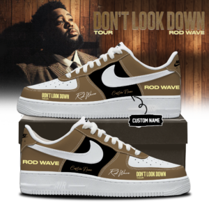 Rod Wave Dont Look Down Tour 2026 Official Signature Sneakers Gift For Concert Fans
