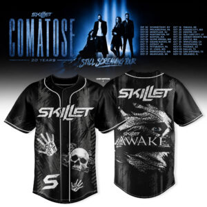 Skillet Comatose 20 Years Official Fan Jersey Edition