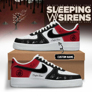 Sleeping With Sirens An Ending In Itself Music Tour Sneakers Gift For Rock Lovers
