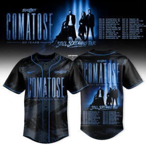 Skillet Comatose 20 Years Collector Baseball Jersey Collection