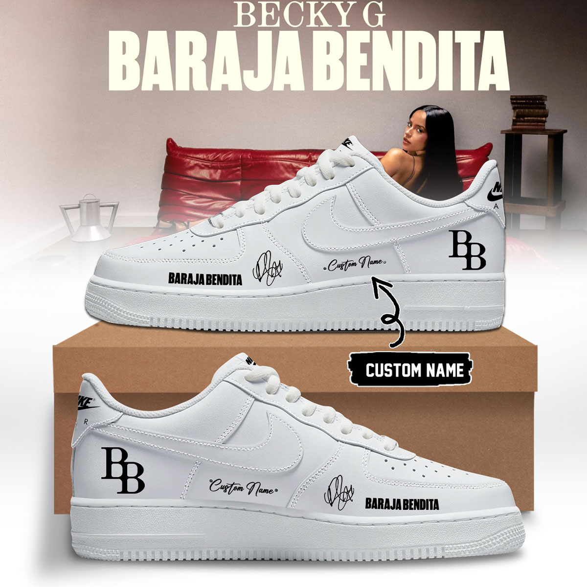 Becky G Baraja Bendita Collector Fashion Sneakers