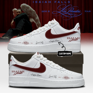 Isaiah Falls Lvrs Paradise Side B Tour 2026 Premium Fashion Sneakers