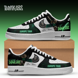 Blink182 Europe Tour Low Top Sneakers