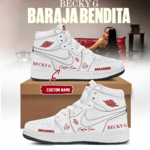 Becky G Baraja Bendita Air Force 1 Style Sneakers