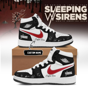 Sleeping With Sirens An Ending In Itself Custom Sneakers Gift For Alternative Music Fans