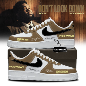 Rod Wave Dont Look Down Tour 2026 Tour Merchandise Shoes Gift For Music Collectors