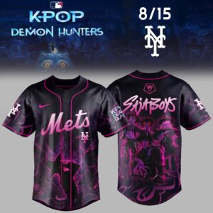 Kpop Demon Hunters Night X Mlb Saja Boys 2026 Exclusive Fan Jersey