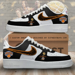 New York Knicks NBA Finals Champions 2026 AF1 Sneakers Gift for NBA Fans Finals Celebration