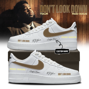 Rod Wave Dont Look Down Tour 2026 Collector Edition Shoes Gift For Tour Collectors
