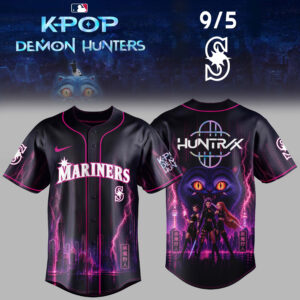 Kpop Demon Hunters Night X Mlb Huntrx 2026 Collector Baseball Jersey