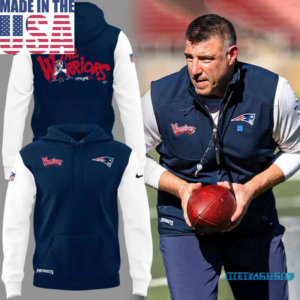 New England Patriots Warriors Come Out To Play Graphic Hoodie