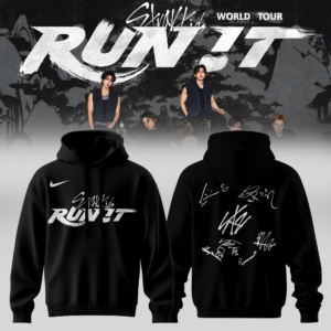 Stray Kids Run It World Tour 2026 Live Concert Hoodie Gift For Stay Nation