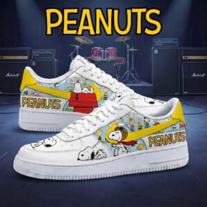 Snoopy Air Sneakers Gift For Peanuts Lovers Trendy Street Style Collection