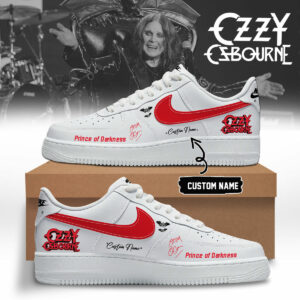 Ozzy Osbourne Prince Of Darkness Forever Exclusive Tour Shoes Gift For Rock Lovers