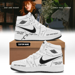 Carly Rae Jepsen Day And Night Album Limited Edition Signature Shoes 9 Gift For Pop Music Fans