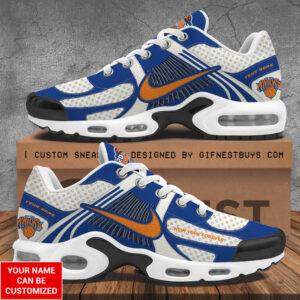 Personalized New York Knicks NBA Finals Champions 2026 Air Max Plus Sneakers Gift for Knicks Supporters Victory Year