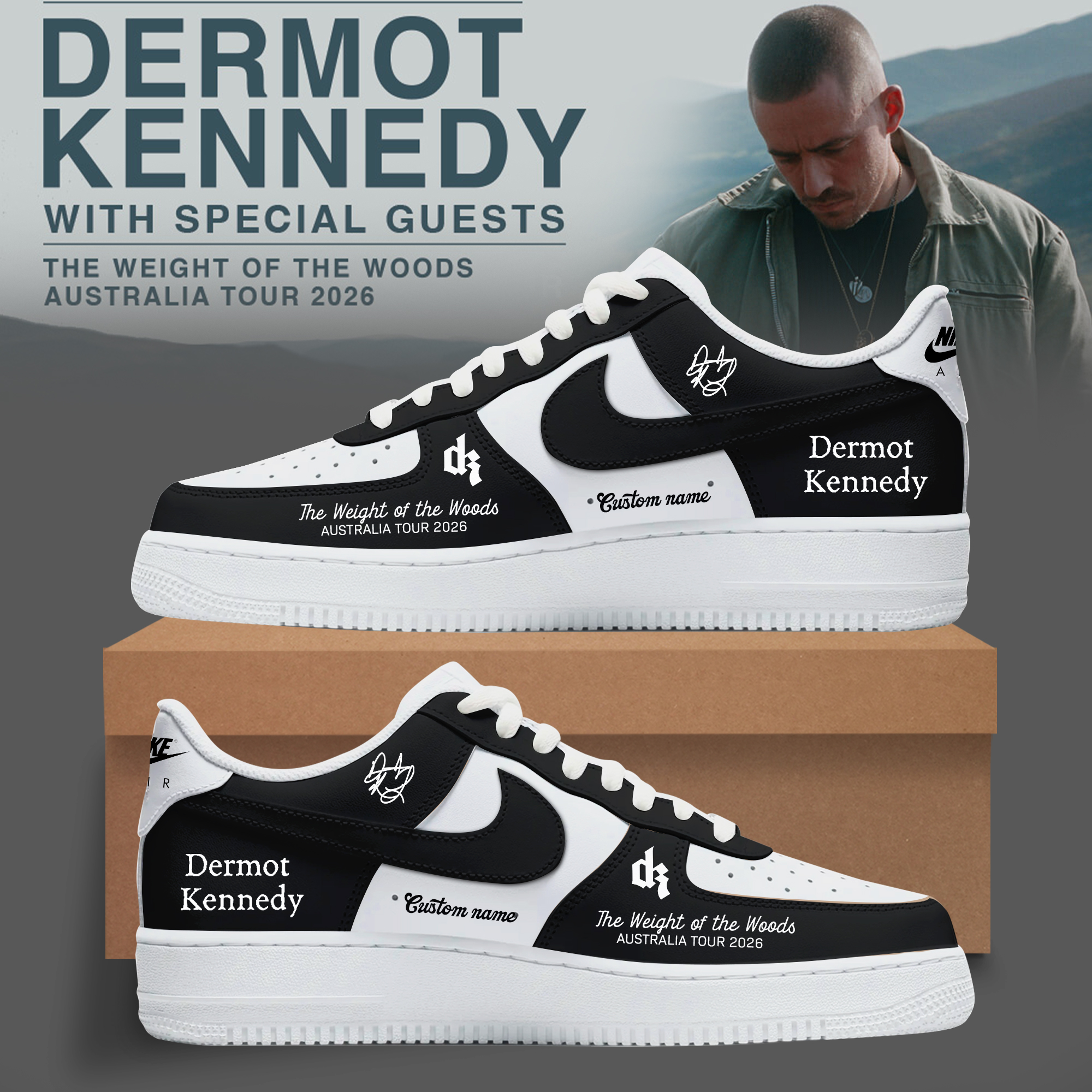 Dermot Kennedy The Weight Of The Woods Limited Edition Sneakers Collection