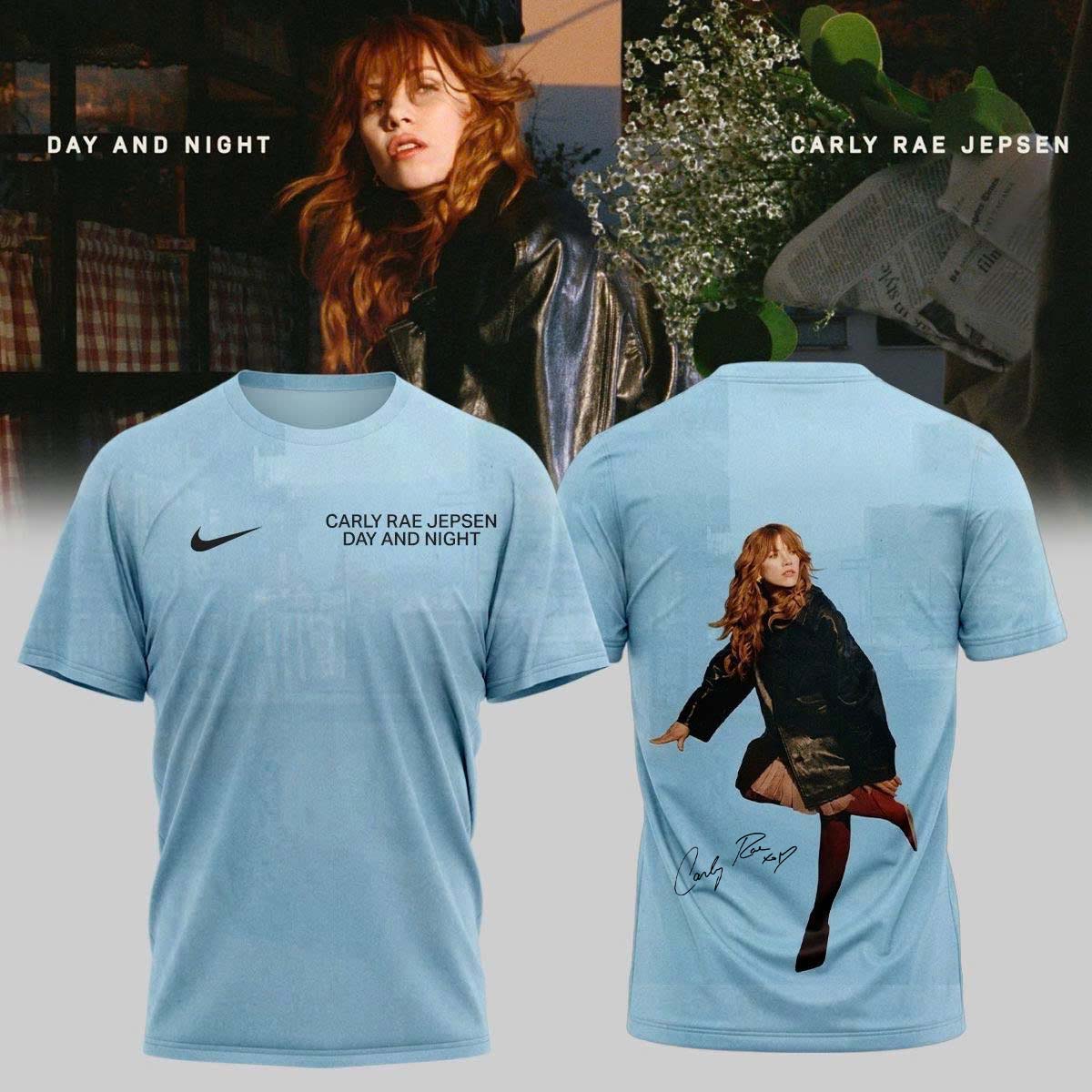Carly Rae Jepsen Day And Night Album Limited Edition Graphic T-Shirt Gift For Pop Fans