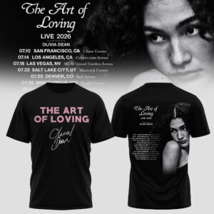 Olivia Dean The Art Of Loving Collector Fan T-Shirt Edition