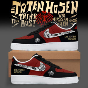 Die Toten Hosen Bis Zum Bitteren Ende Custom Air Force 1 Sneaker Collection