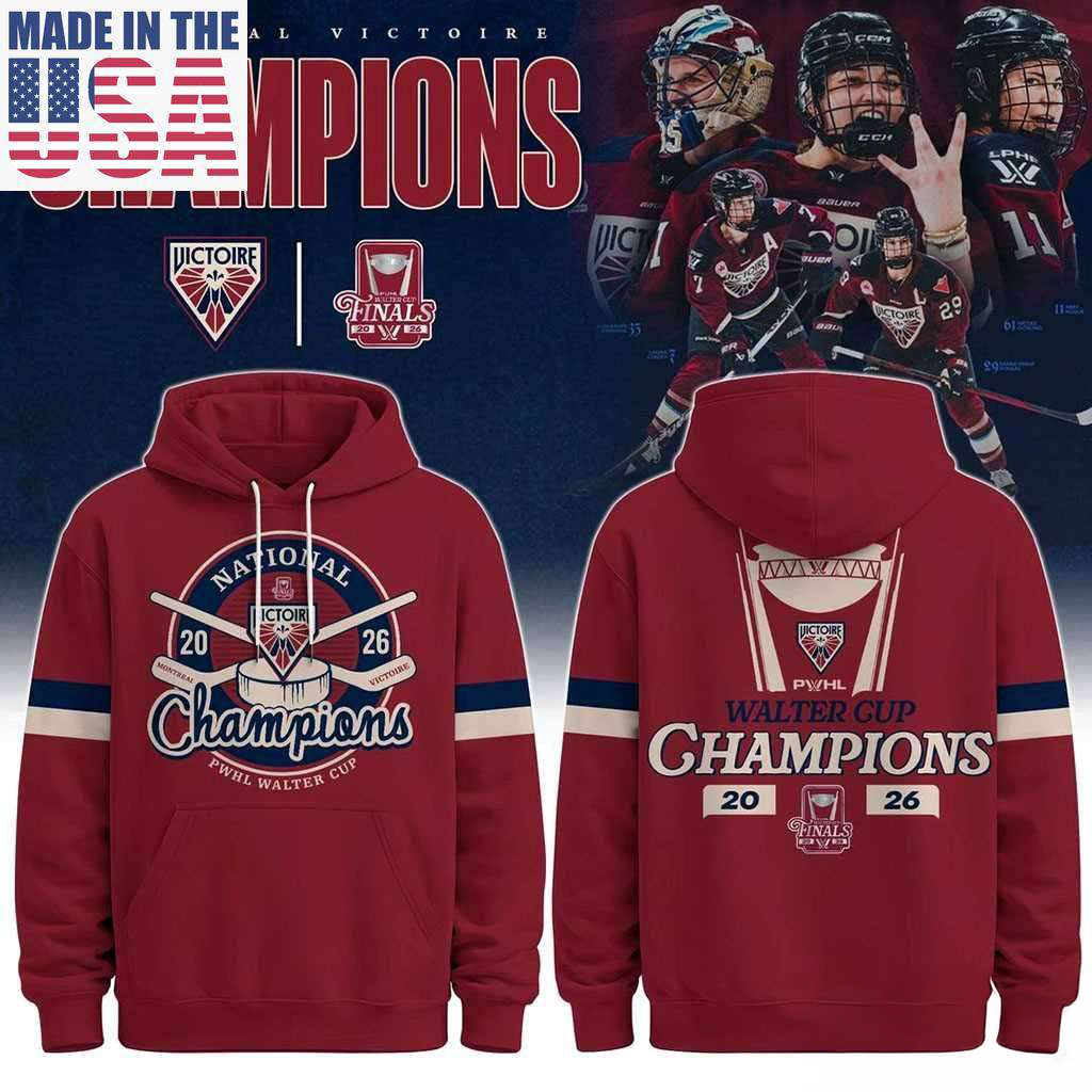 Montreal Victoire Champions Celebration Fan Hoodie