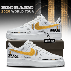 Bigbang 2026 World Tour Exclusive Fan Sneakers Gift For Concert Collectors