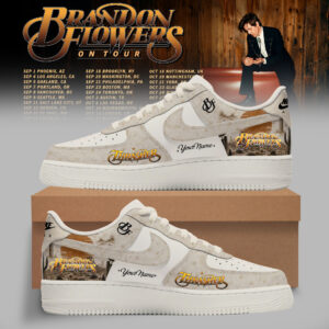 Brandon Flowers On Tour 2026 Official Fan Sneaker Edition