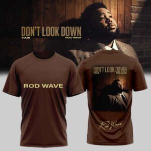 Rod Wave Dont Look Down Tour 2026 Official Merchandise T-Shirt Gift For Dedicated Fans