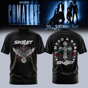 Skillet Comatose 20Th Anniversary Tour T-Shirt Gift For Rock Music Fans