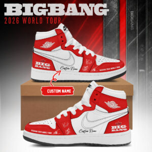 Bigbang 2026 World Tour Collector Shoes Gift For Kpop Fans