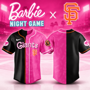 Pink Baseball Night Game Fashion Jersey Custom Fan Gift Button Baseball Shirt