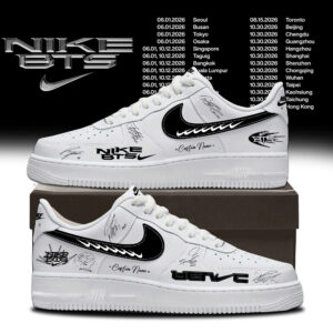 Bts Premium Air Force 1 Sneakers Gift For Dedicated Fans