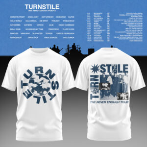 The Never Enough Tour Pt. 2 Official Tour Merchandise T-Shirt Gift For Concert Fans