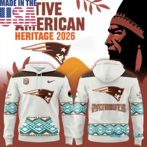New England Patriots Native American Heritage Night 2026 Hoodie